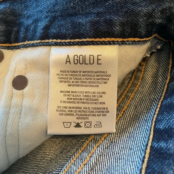 Agolde Denim Shorts - Picture 9 of 11